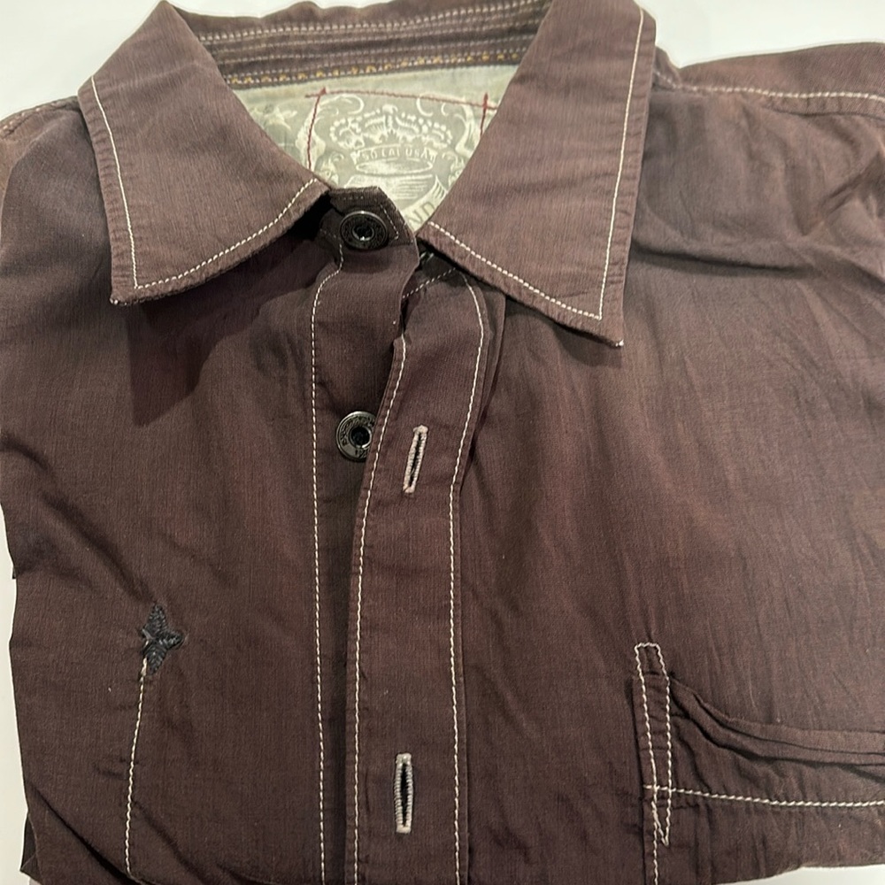 Long sleeve casual shirt. Very light weight fabric